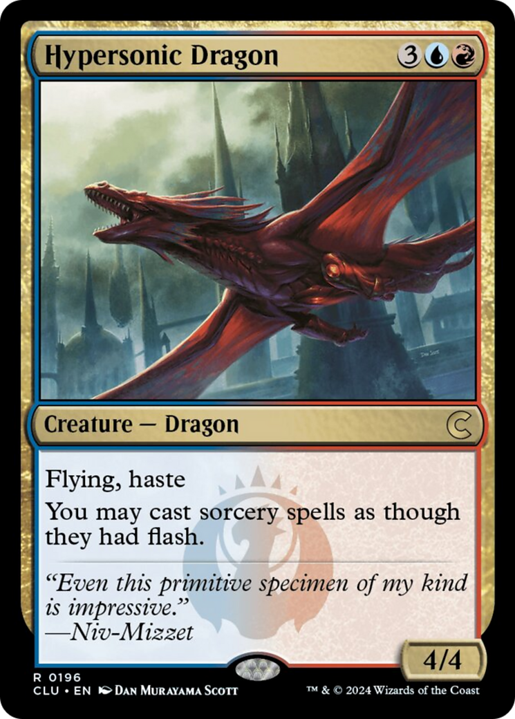 Hypersonic Dragon [Ravnica: Clue Edition] | Deep Dive Games St. Marys