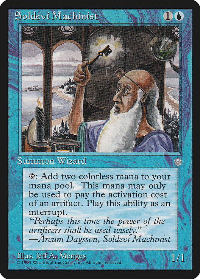 Soldevi Machinist [Ice Age] | Deep Dive Games St. Marys