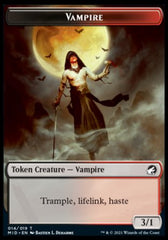 Wolf // Vampire Double-Sided Token [Innistrad: Midnight Hunt Tokens] | Deep Dive Games St. Marys