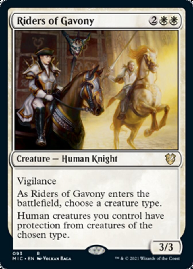 Riders of Gavony [Innistrad: Midnight Hunt Commander] | Deep Dive Games St. Marys