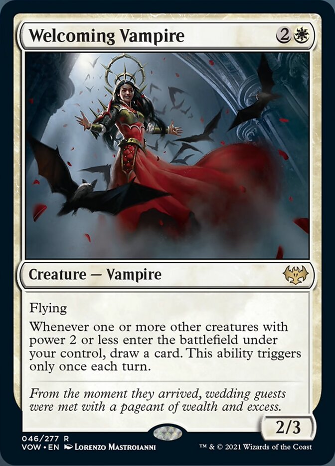 Welcoming Vampire [Innistrad: Crimson Vow] | Deep Dive Games St. Marys