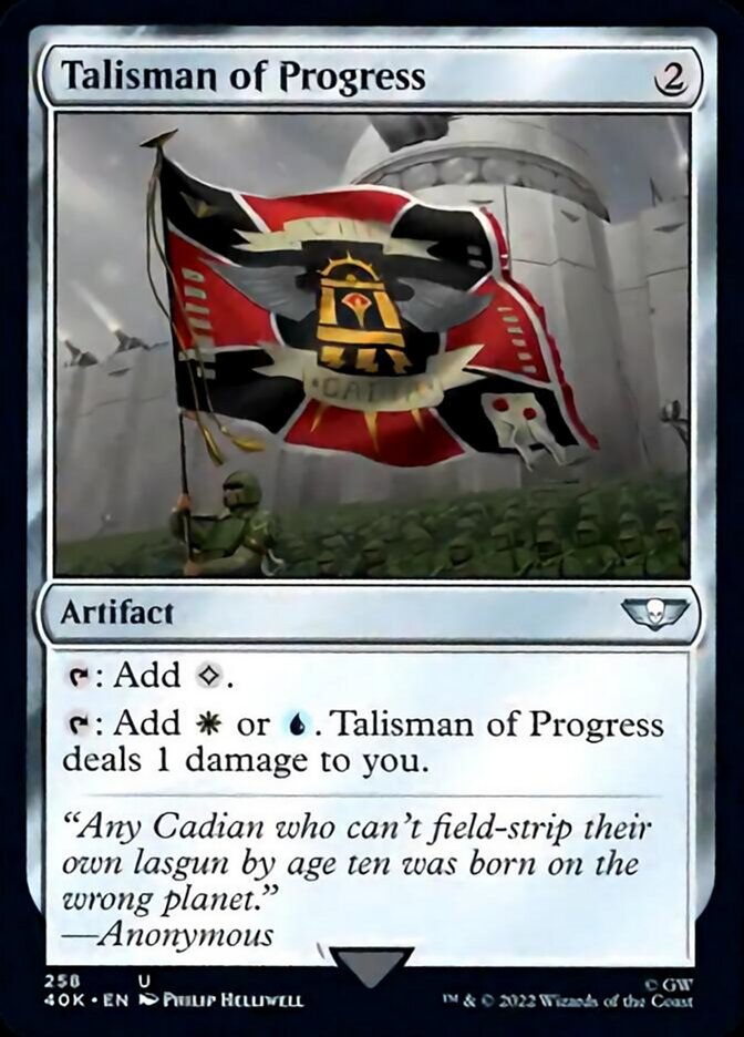 Talisman of Progress [Warhammer 40,000] | Deep Dive Games St. Marys