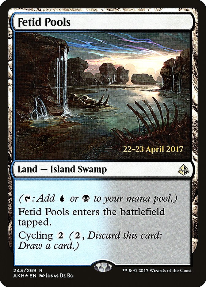 Fetid Pools [Amonkhet Prerelease Promos] | Deep Dive Games St. Marys