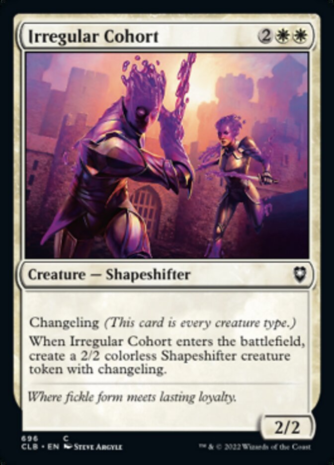 Irregular Cohort [Commander Legends: Battle for Baldur's Gate] | Deep Dive Games St. Marys