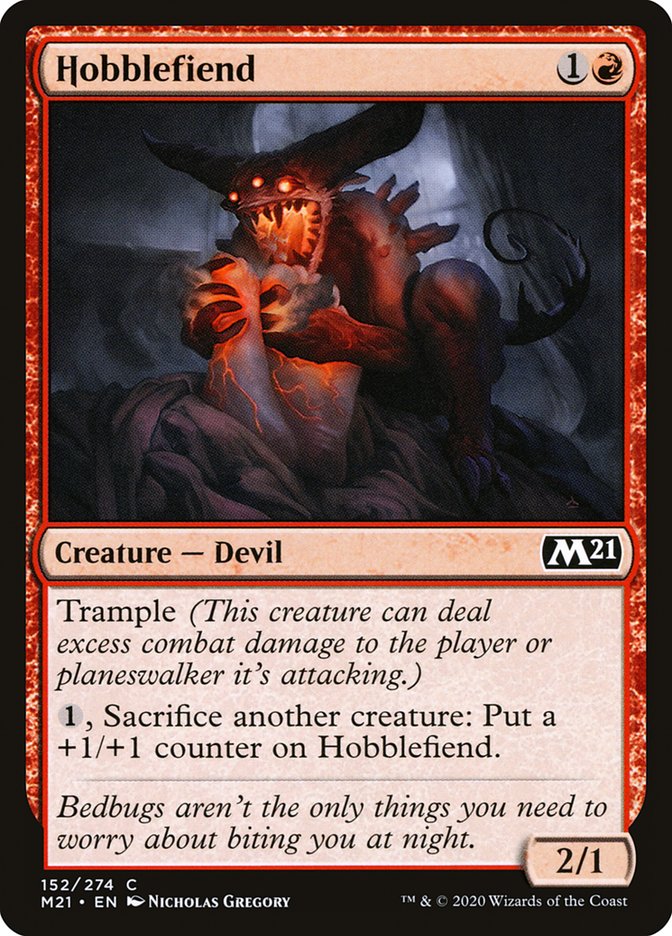 Hobblefiend [Core Set 2021] | Deep Dive Games St. Marys