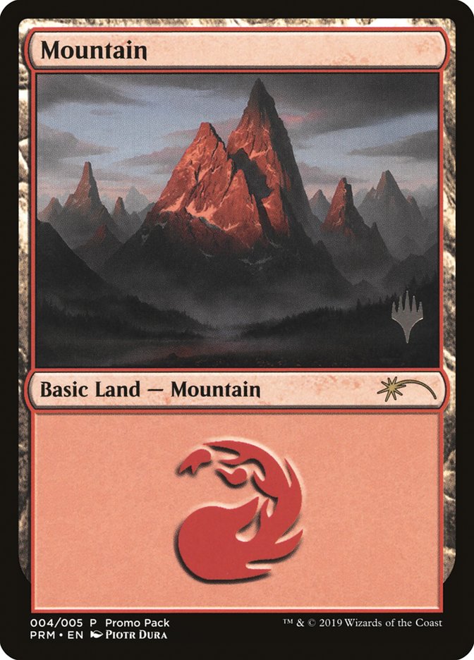 Mountain (4) [Core Set 2020 Promo Pack] | Deep Dive Games St. Marys