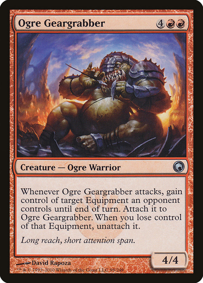 Ogre Geargrabber [Scars of Mirrodin] | Deep Dive Games St. Marys