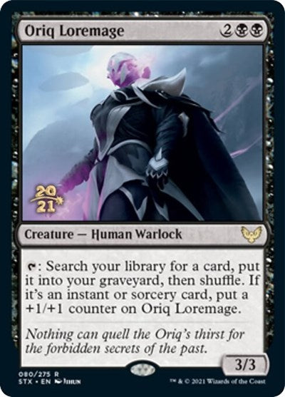 Oriq Loremage [Strixhaven: School of Mages Prerelease Promos] | Deep Dive Games St. Marys