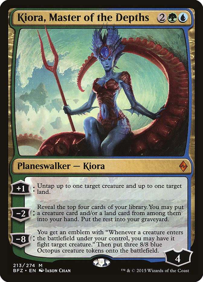 Kiora, Master of the Depths [Battle for Zendikar] | Deep Dive Games St. Marys