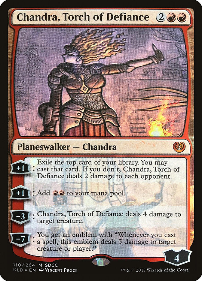 Chandra, Torch of Defiance [San Diego Comic-Con 2017] | Deep Dive Games St. Marys