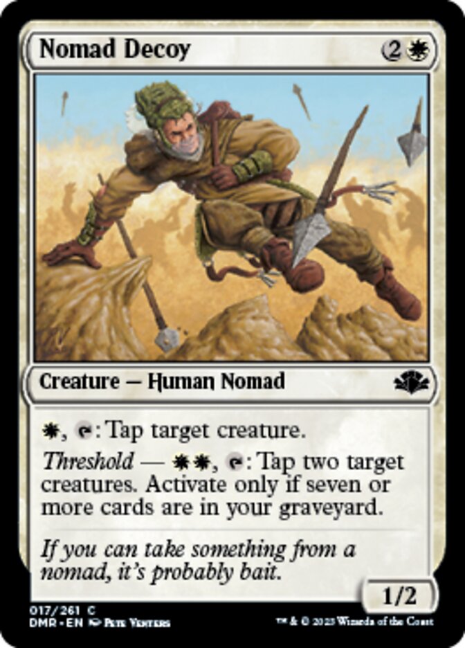 Nomad Decoy [Dominaria Remastered] | Deep Dive Games St. Marys