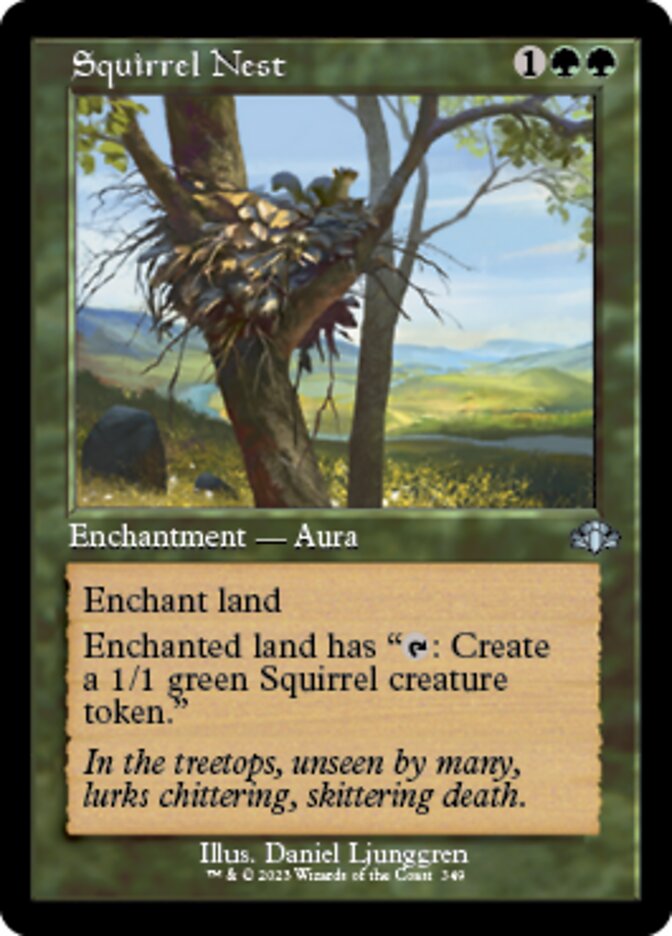 Squirrel Nest (Retro) [Dominaria Remastered] | Deep Dive Games St. Marys