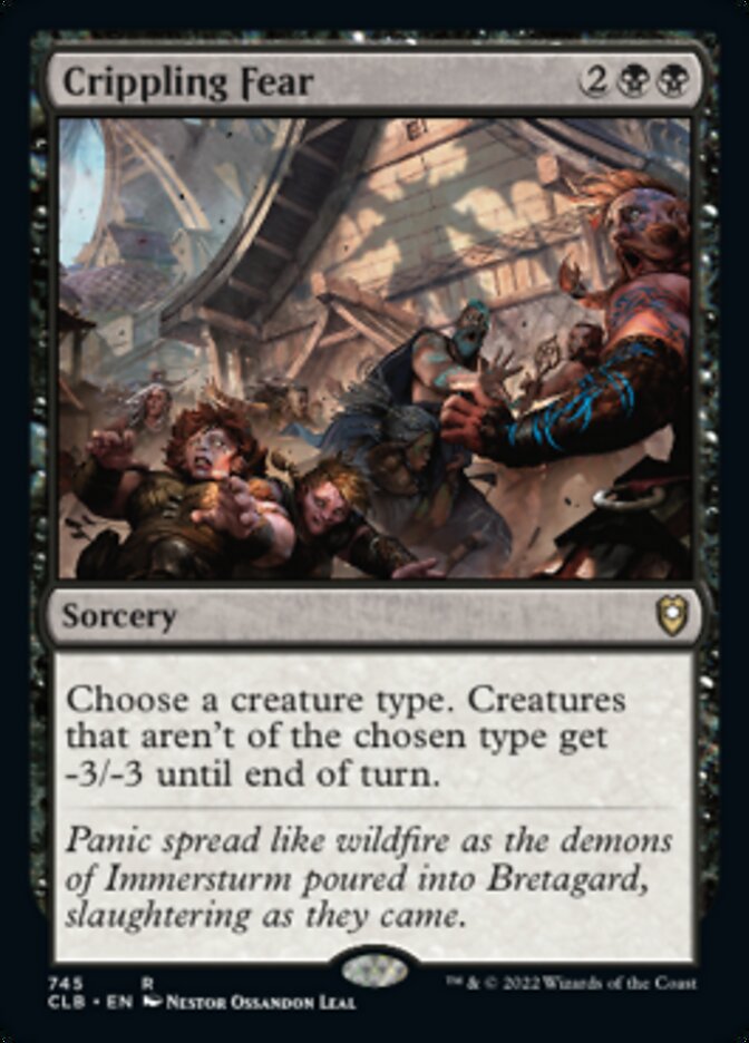 Crippling Fear [Commander Legends: Battle for Baldur's Gate] | Deep Dive Games St. Marys