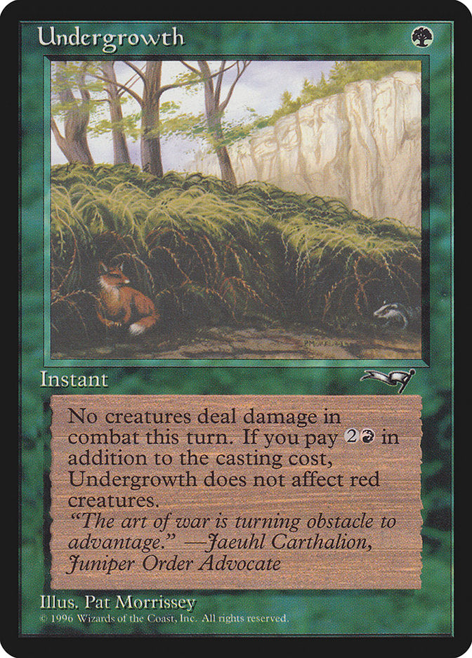Undergrowth (Fox Art) [Alliances] | Deep Dive Games St. Marys