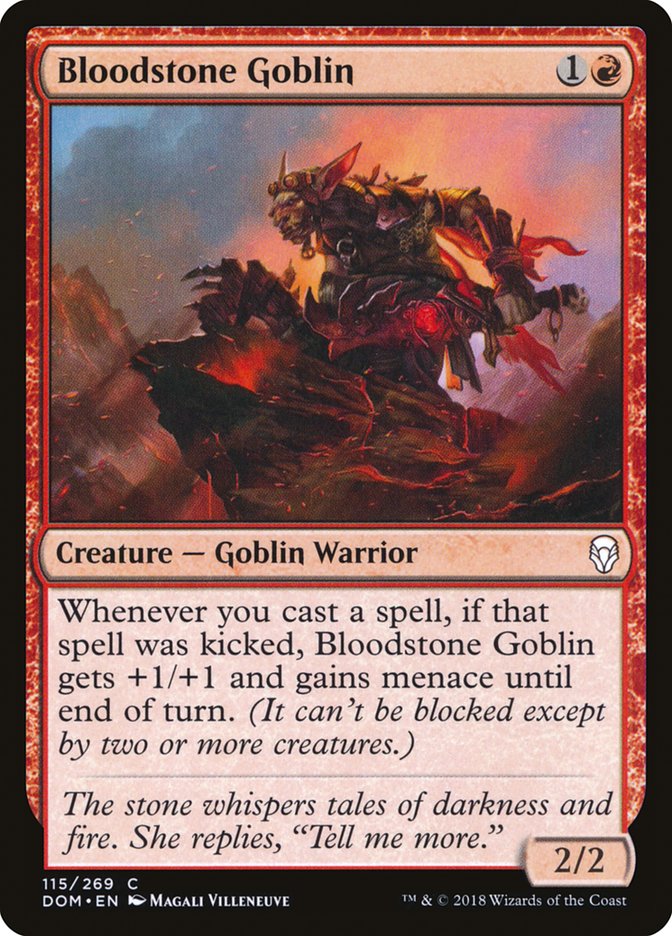 Bloodstone Goblin [Dominaria] | Deep Dive Games St. Marys