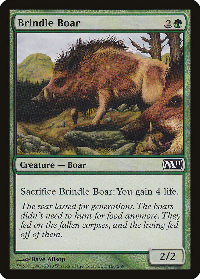 Brindle Boar [Magic 2011] | Deep Dive Games St. Marys