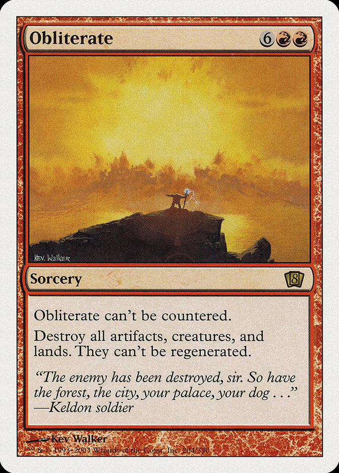Obliterate [Eighth Edition] | Deep Dive Games St. Marys