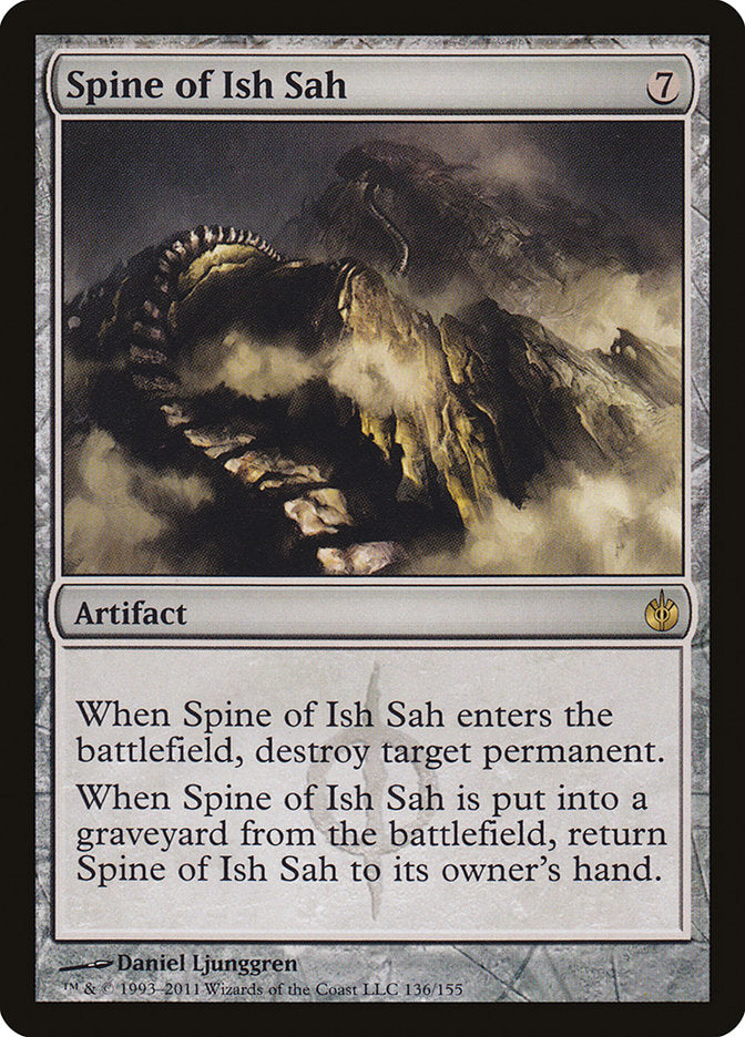 Spine of Ish Sah [Mirrodin Besieged] | Deep Dive Games St. Marys