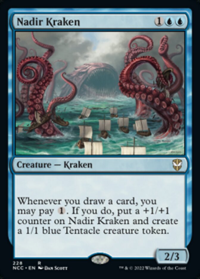 Nadir Kraken [Streets of New Capenna Commander] | Deep Dive Games St. Marys