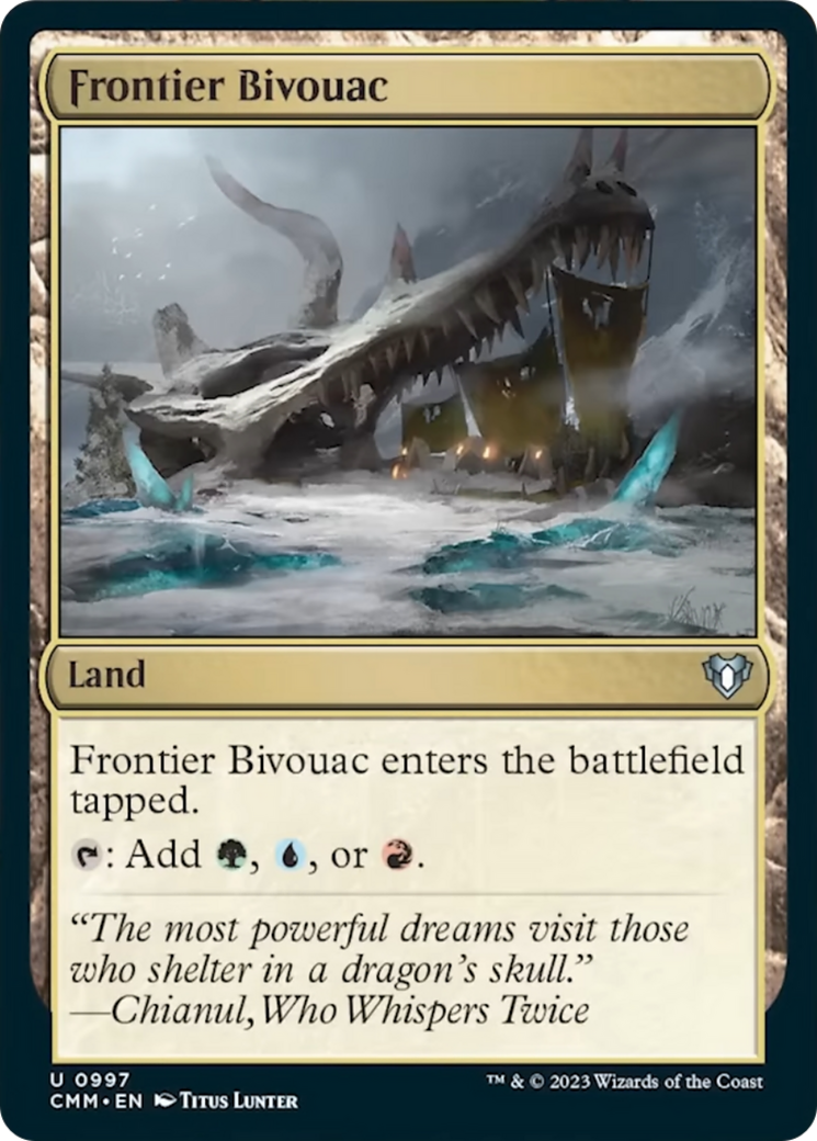 Frontier Bivouac [Commander Masters] | Deep Dive Games St. Marys