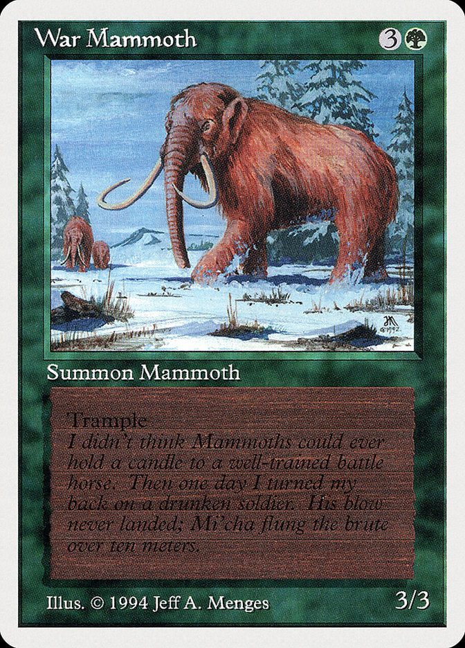 War Mammoth [Summer Magic / Edgar] | Deep Dive Games St. Marys