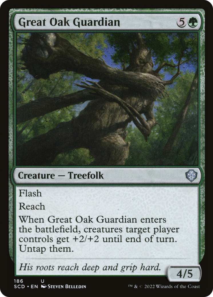 Great Oak Guardian [Starter Commander Decks] | Deep Dive Games St. Marys