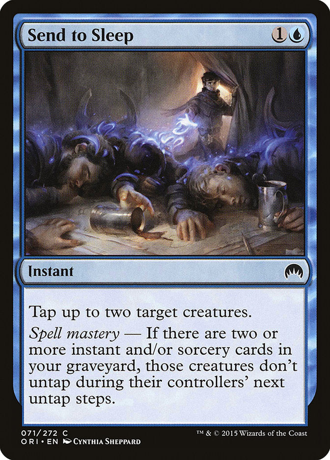 Send to Sleep [Magic Origins] | Deep Dive Games St. Marys