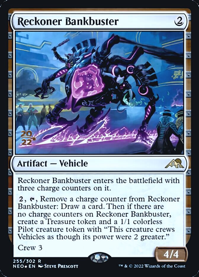 Reckoner Bankbuster [Kamigawa: Neon Dynasty Prerelease Promos] | Deep Dive Games St. Marys