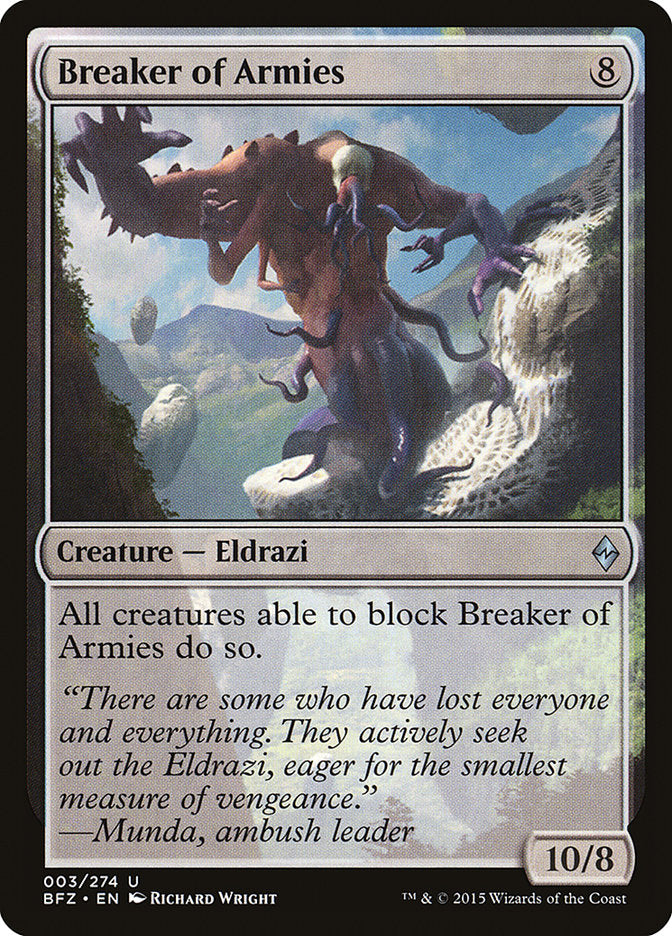 Breaker of Armies [Battle for Zendikar] | Deep Dive Games St. Marys