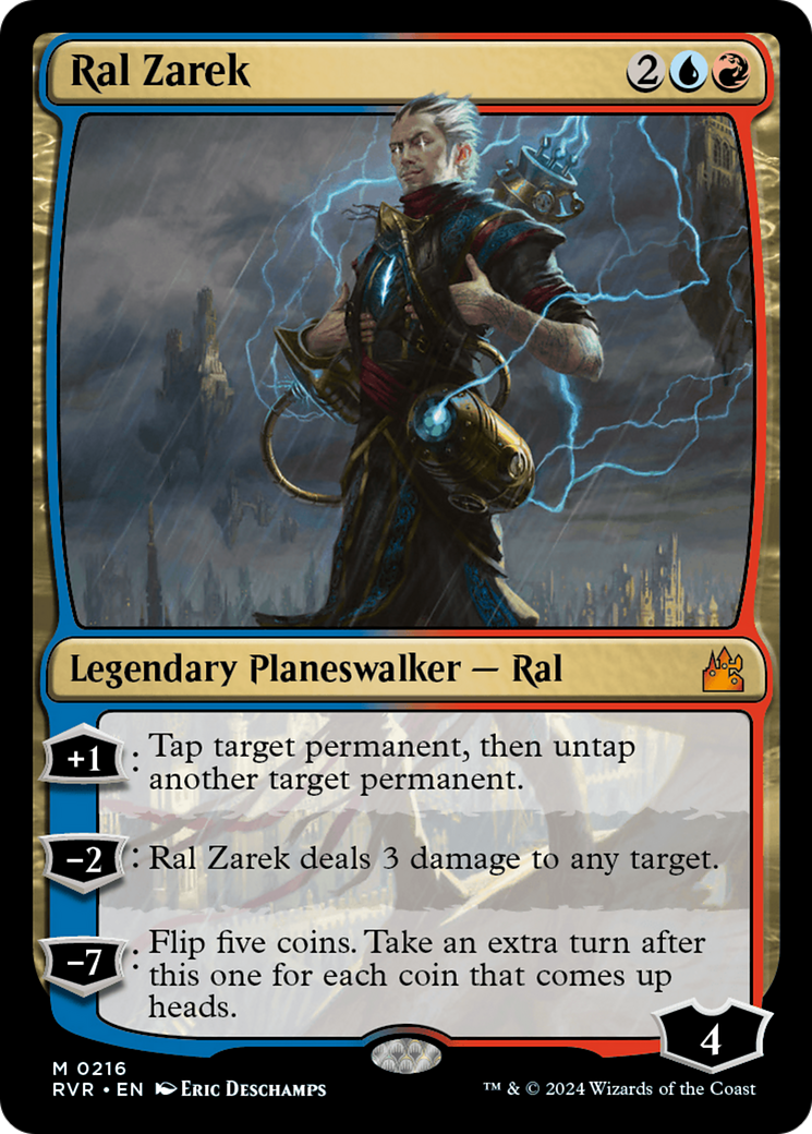 Ral Zarek [Ravnica Remastered] | Deep Dive Games St. Marys