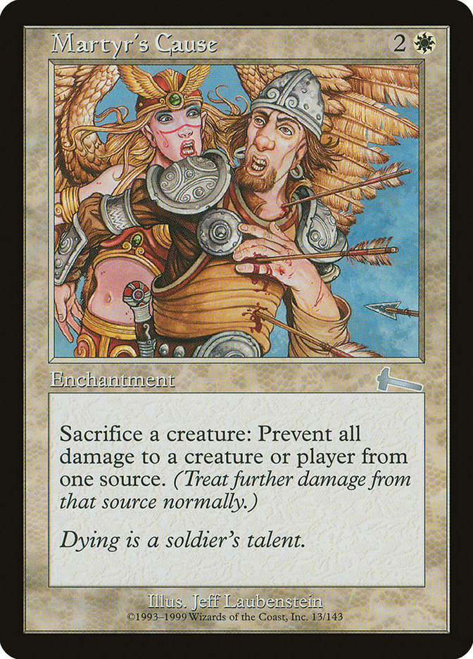 Martyr's Cause [Urza's Legacy] | Deep Dive Games St. Marys