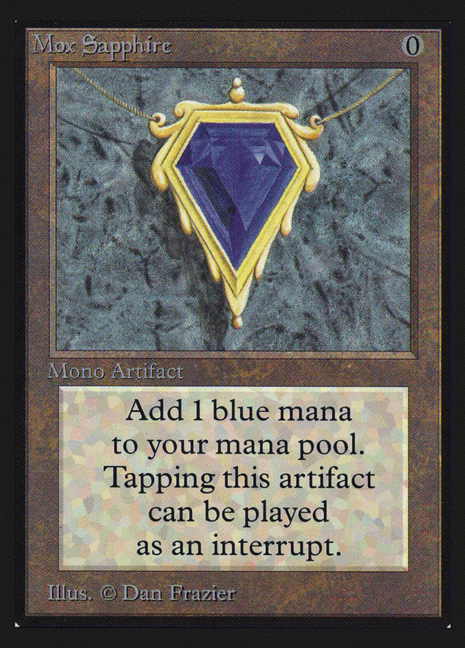 Mox Sapphire [Collectors' Edition] | Deep Dive Games St. Marys