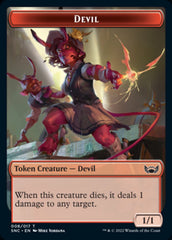 Devil // Rogue Double-Sided Token [Streets of New Capenna Tokens] | Deep Dive Games St. Marys