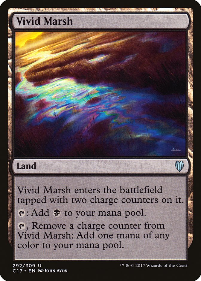 Vivid Marsh [Commander 2017] | Deep Dive Games St. Marys