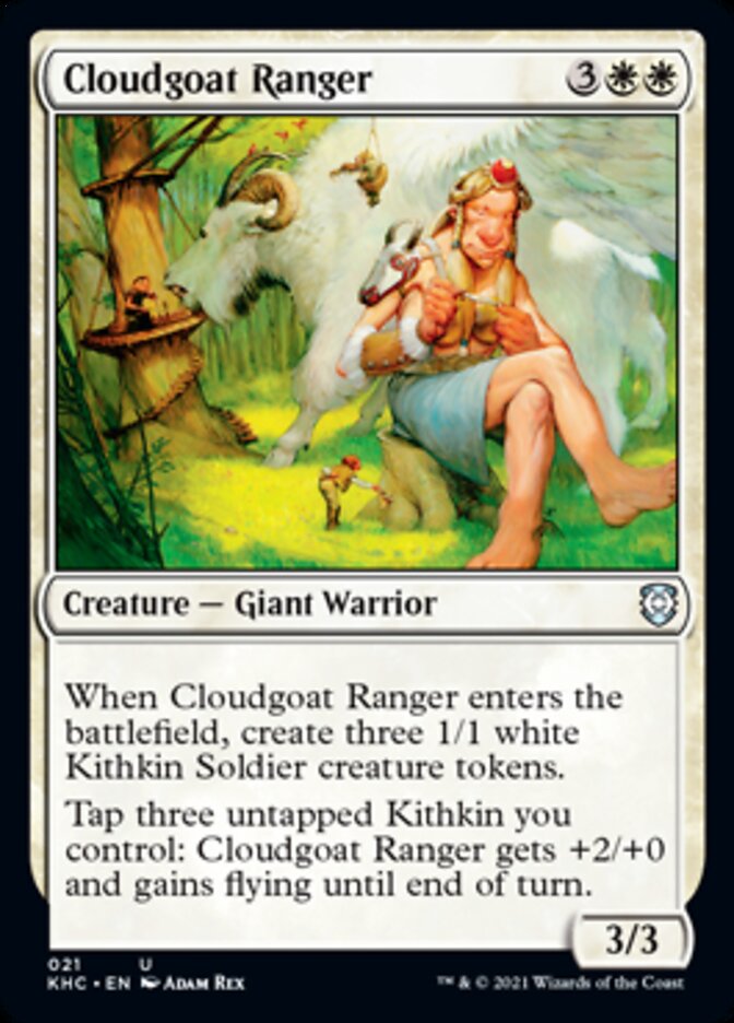 Cloudgoat Ranger [Kaldheim Commander] | Deep Dive Games St. Marys