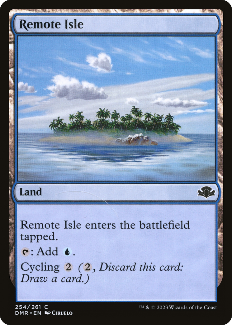 Remote Isle [Dominaria Remastered] | Deep Dive Games St. Marys