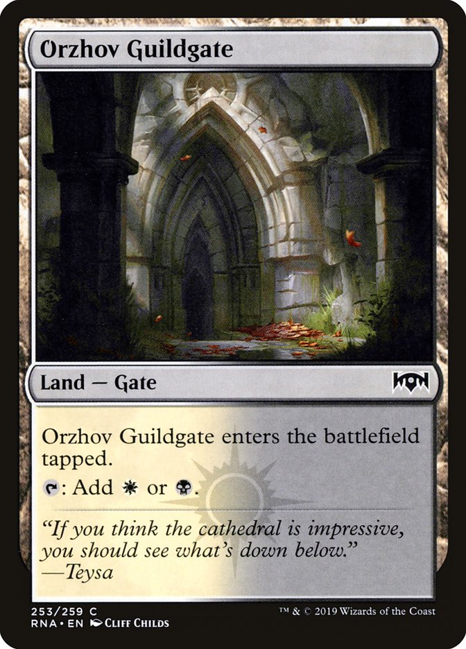 Orzhov Guildgate (253/259) [Ravnica Allegiance] | Deep Dive Games St. Marys