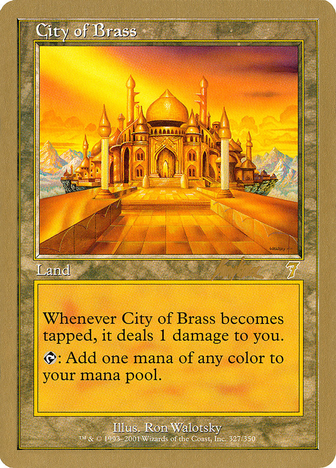 City of Brass (Brian Kibler) [World Championship Decks 2002] | Deep Dive Games St. Marys