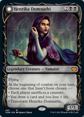 Henrika Domnathi // Henrika, Infernal Seer (Showcase Fang Frame) [Innistrad: Crimson Vow] | Deep Dive Games St. Marys