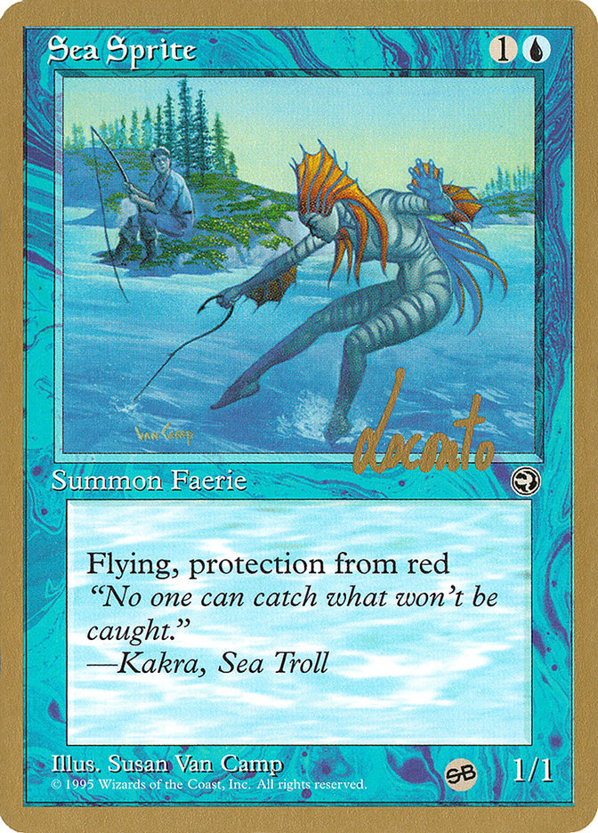 Sea Sprite (Michael Loconto) (SB) [Pro Tour Collector Set] | Deep Dive Games St. Marys