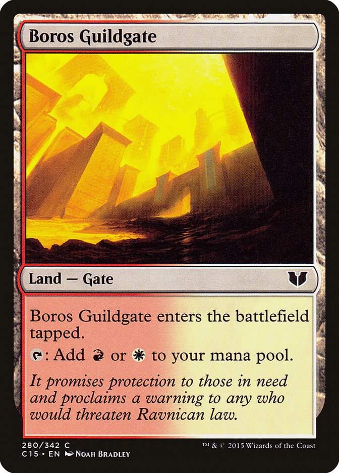 Boros Guildgate [Commander 2015] | Deep Dive Games St. Marys