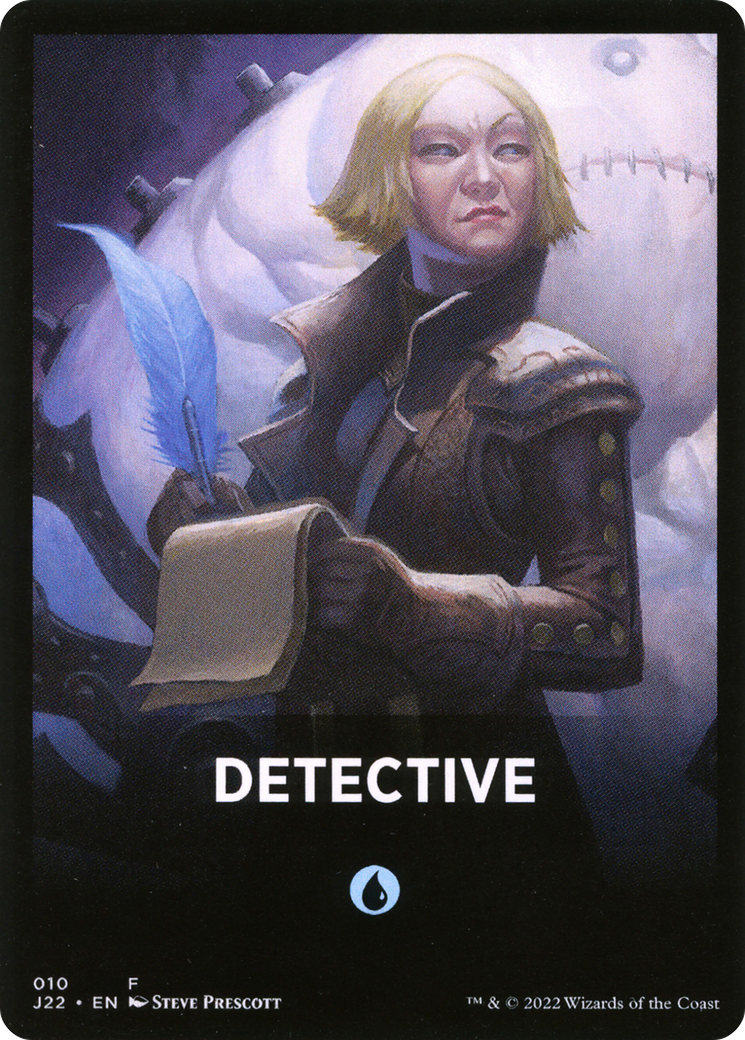 Detective Theme Card [Jumpstart 2022 Front Cards] | Deep Dive Games St. Marys