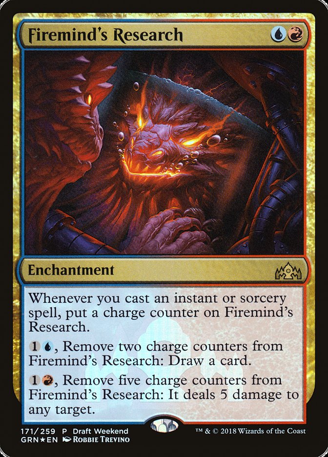 Firemind's Research (Draft Weekend) [Guilds of Ravnica Promos] | Deep Dive Games St. Marys