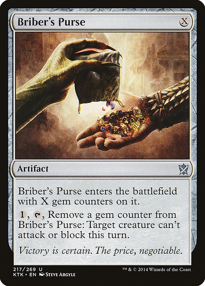 Briber's Purse [Khans of Tarkir] | Deep Dive Games St. Marys