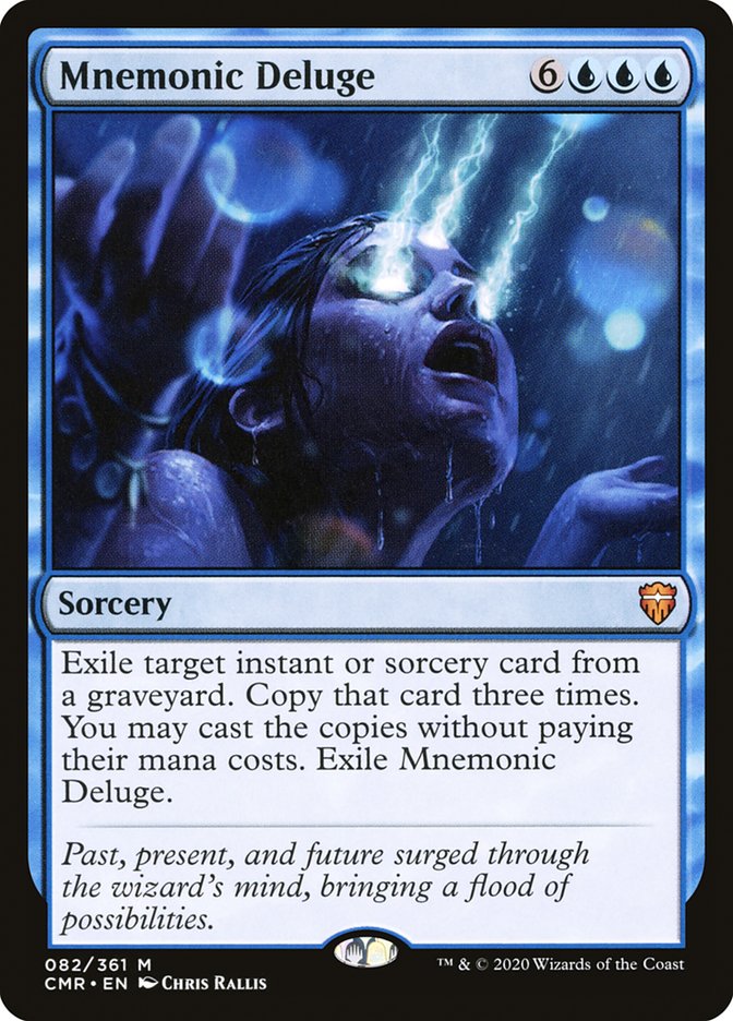 Mnemonic Deluge [Commander Legends] | Deep Dive Games St. Marys