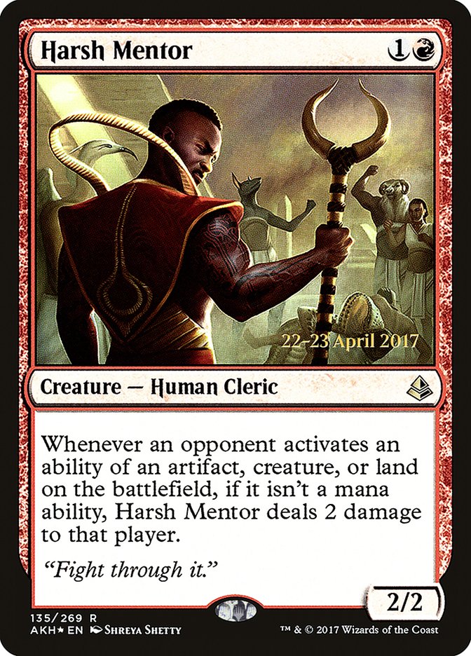 Harsh Mentor [Amonkhet Prerelease Promos] | Deep Dive Games St. Marys