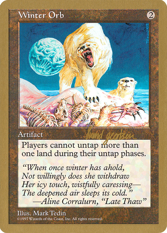 Winter Orb (Svend Geertsen) [World Championship Decks 1997] | Deep Dive Games St. Marys