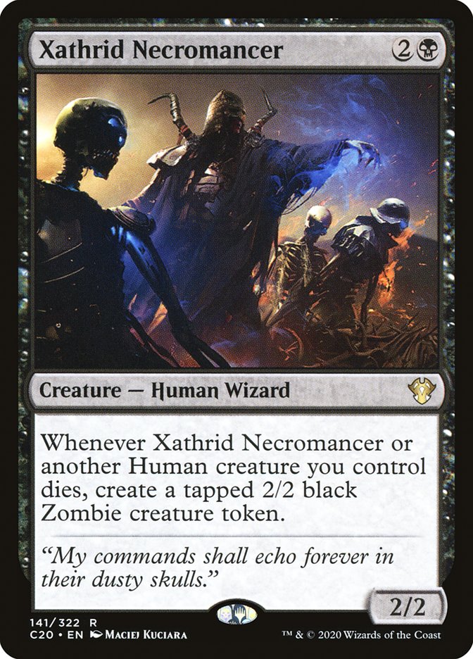 Xathrid Necromancer [Commander 2020] | Deep Dive Games St. Marys