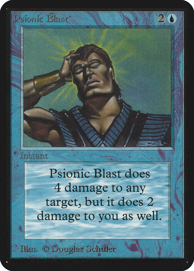 Psionic Blast [Alpha Edition] | Deep Dive Games St. Marys
