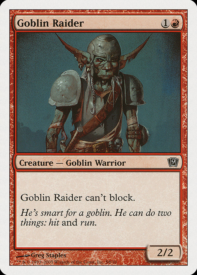 Goblin Raider [Ninth Edition] | Deep Dive Games St. Marys